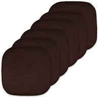 Sweet Home Collection SHC-CPMF-6PK-BRWN 6-Pack Honey
