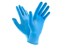 1000 PK Blue Nitrile Gloves Small