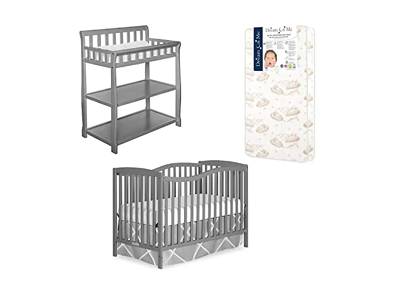Dream On Me Nursery Chelsea Essentials Bundle