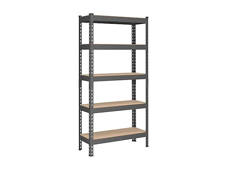 5-Tier Storage Shelves - 11.8x29.5x59.1"