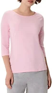 Hanes womens Stretch Cotton Raglan Sleeve Tee Shirt, Paleo Pink, Medium US