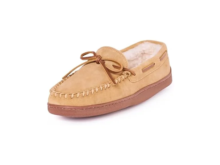 Minnetonka Men's Pile Lined Hardsole