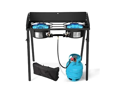 Red Mountain Valley Two Burner Outdoor Portable Gas Stove
