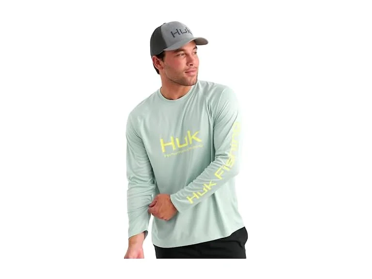 HUK Mens Pursuit Vented Long Sleeve 30 UPF Fishing Shirt
