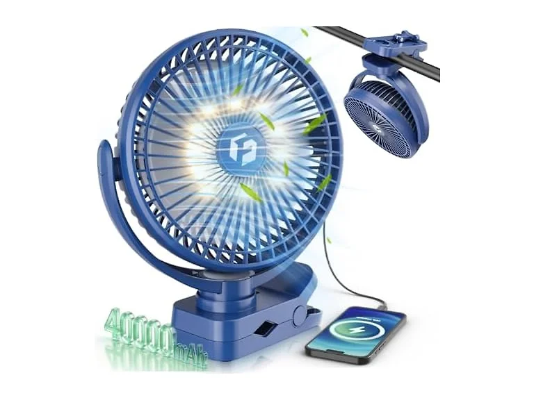 AVAVO Clip on Fan Blue