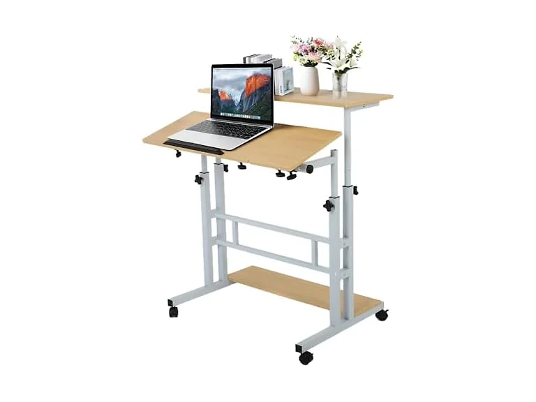 FAHKNS Small Standing Desk w/ Wheels