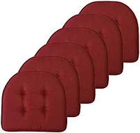 Sweet Home Collection SHC-UPAD-6PK-WINE 6-Pack Solid