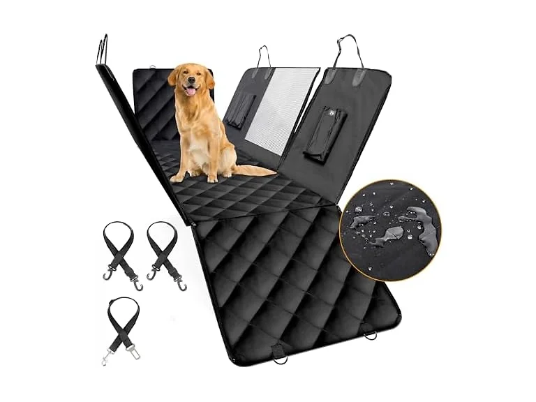 YSSOA Dog Car Seat Cover X-Large Black