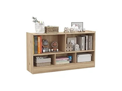 MEDIMALL 5 Cube Kids Toy Storage Organizer
