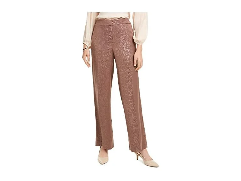 Alfani Women (10) Jacquard Snake Wide Leg Pants