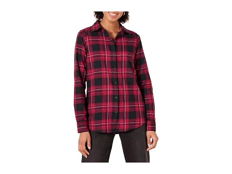 Amazon Essentials Women Regular-fit Cotton Shirt