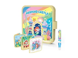 K'ONLE Reusable Water Painting Books, 10 Pages Mermaid Coloring Books