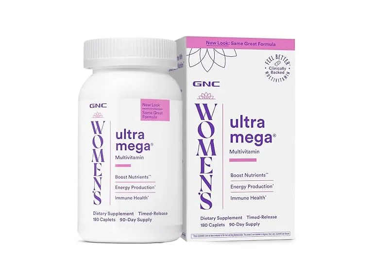 GNC Womens Ultra Mega Multivitamin