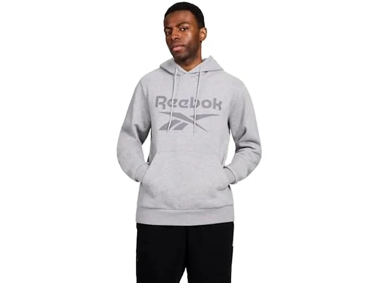 Reebok Women (L) Sweatshirt Grey Heather Large