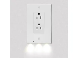 BH BH-023-5 Pack-square 5-Pack Outlet Cover with Built