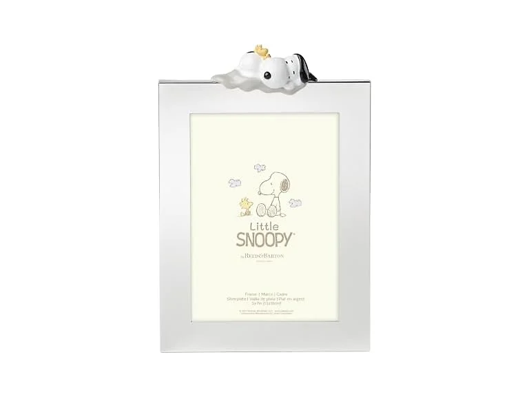 Reed & Barton Snoopy 5x7 Picture Frame