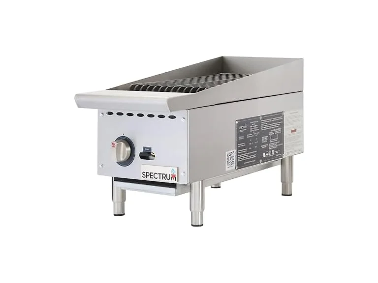 Winco 12" Charbroiler, Natural Gas