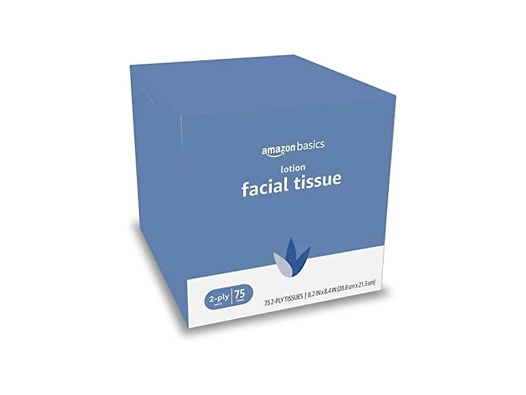 Amazon Basics 2-Ply Ultra Facial Tissue with