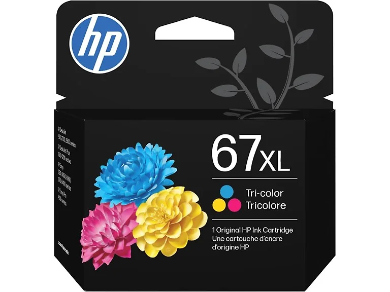 HP 67XL Tri-Color High-Yield Ink Cartridge