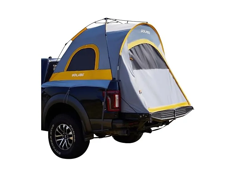 Golabs Truck Bed Tent for 5-6 Ft Bed, Orange