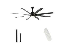 72 Black LED Ceiling Fan w/ Remote
