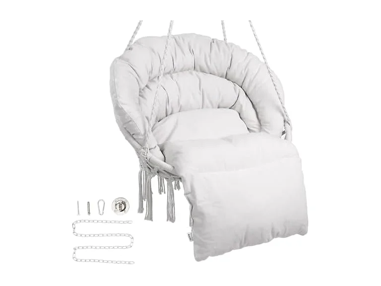 Hanging Hammock Swing Chair, 330 Lbs Capacity