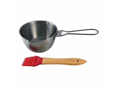 Jim Beam Stainless Steel Basting Pot Set