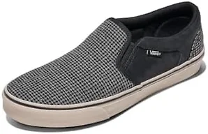 Vans Men's Asher Slip-On Shoe - Sneakers for