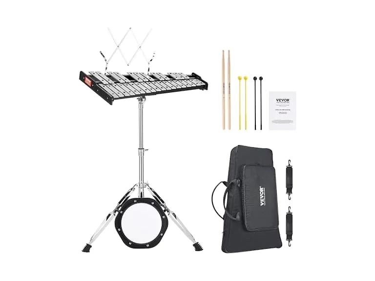 VEVOR Percussion Kit w/ 30 Note Glockenspiel