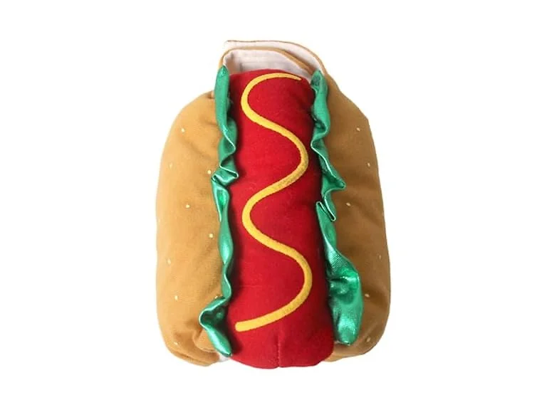 ULTECHNOVO Hot Dog Doggie Pet Costume, Funny