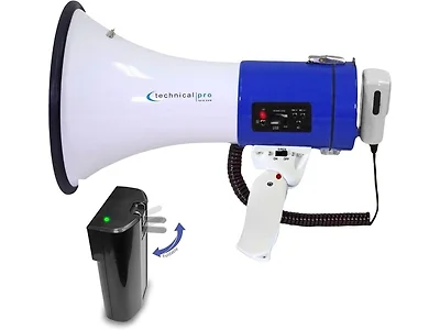 40W recharegable Megaphone with recording
