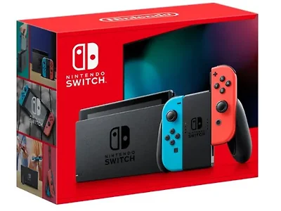 Nintendo Switch - Neon Blue + Neon Red Joy-Con