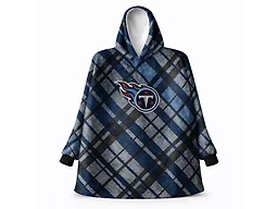 Pegasus FWD-PEG-NFL-6T09 NFL Team Cozy Sherpa Hoodie - OSFM Tennessee Titans 
