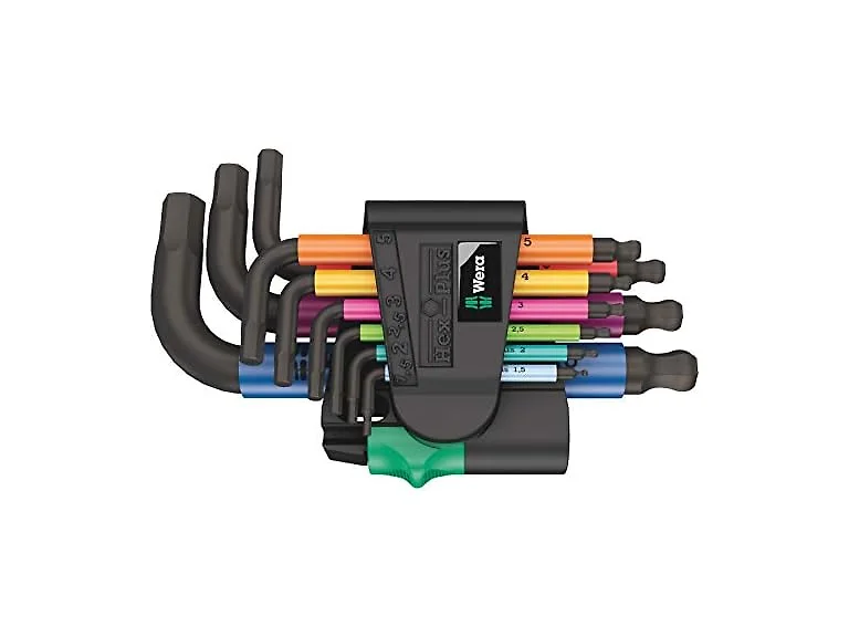 Wera 950/9 Hex-Plus Multicolour 2 L-Key Set Metric