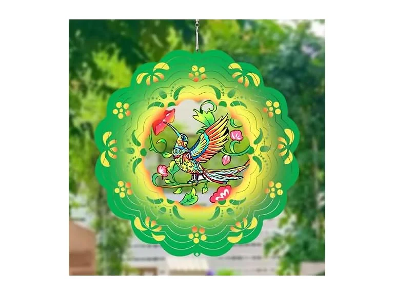 GOTOME Hummingbirds Wind Spinner