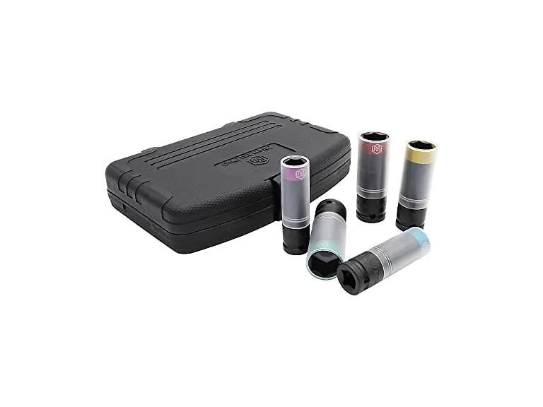 MichaelPro 5-Piece Power Impact Lug Nut Socket