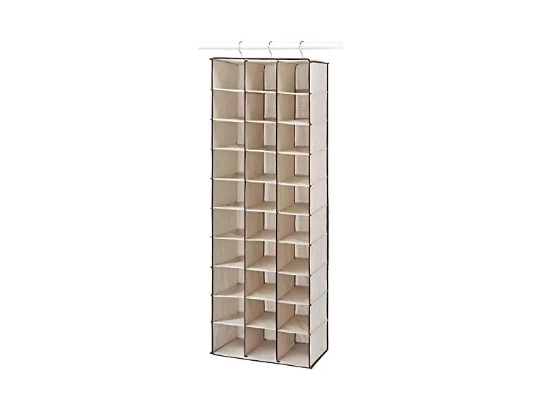 Whitmor Hanging Shoe Shelves 30 Section