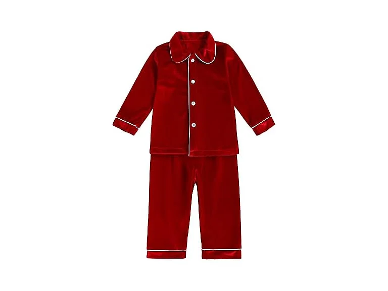 Mygbcpjs Men (3-4T) Velvet Pajamas Toddler Pants