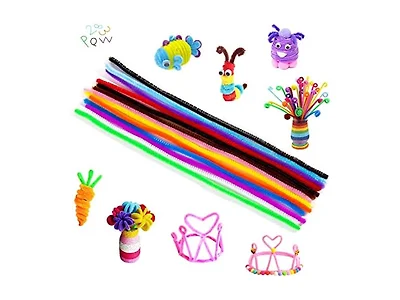 KKBESTPACK Pipe Cleaners, 300pcs 20 Colors