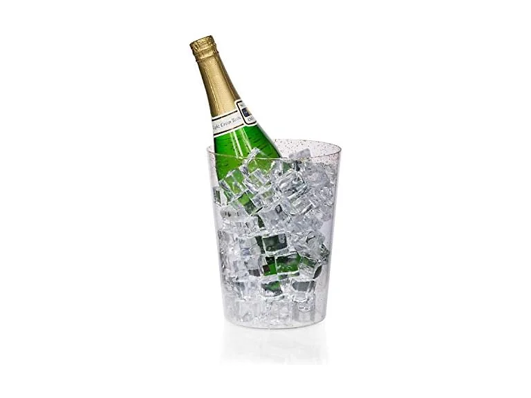 Clear Plastic Ice Bucket