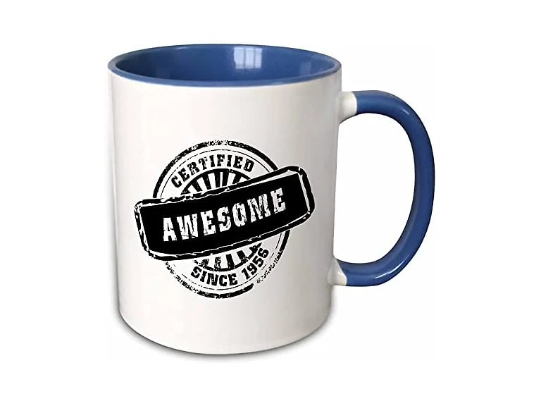 3dRose Certified Awesome since 1956 Mug