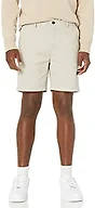 Amazon Essentials Men's Slim-Fit 7" Chino Short, Stone, 42