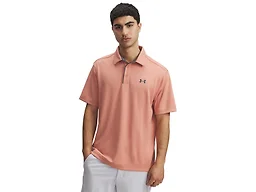 Under Armour 1290140 Medium Under Armour Men's Tech Polo Canyon Pink / Pitch Gray