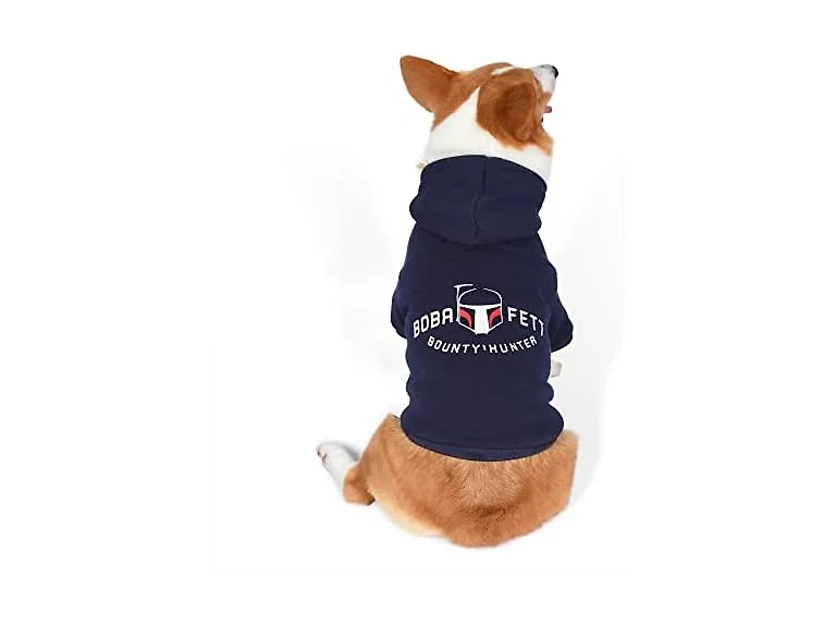 Star Wars for Pets Boba Fett Dog Hoodie, Extra Small