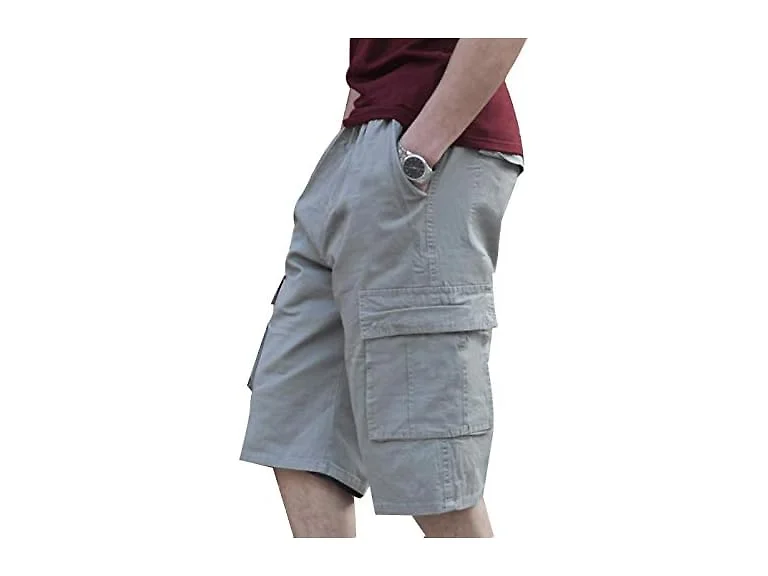YangguTown Men (38) Below Knee Cargo Short Pants