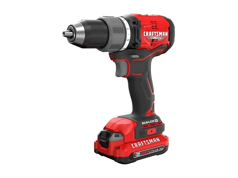 CRAFTSMAN CMCD713C1 V20* BRUSHLESS RP 1/2 Drill Kit
