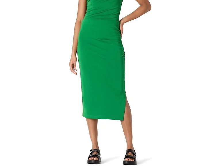 Amazon Essentials Women (XS) Ruched Midi Skirt
