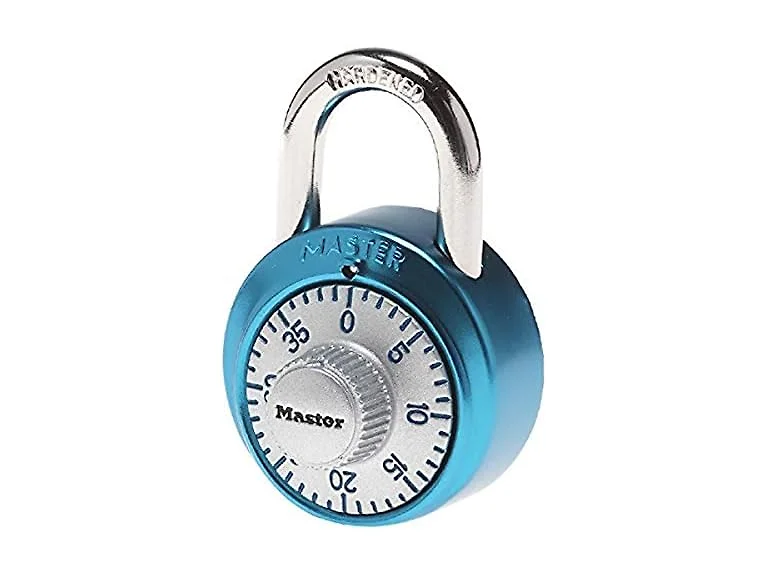 Master Lock Light Blue Gym Locker Lock, Indoor Combination