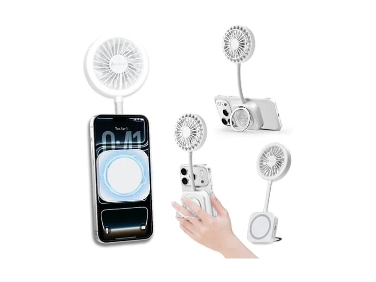 Pursuit FAN-WT Phone Fan with Ring Light 1 or 2pk
