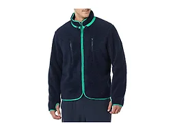 Amazon Essentials Men's Teddy Fleece Full-Zip Jacket, Dark Navy, XX-Large